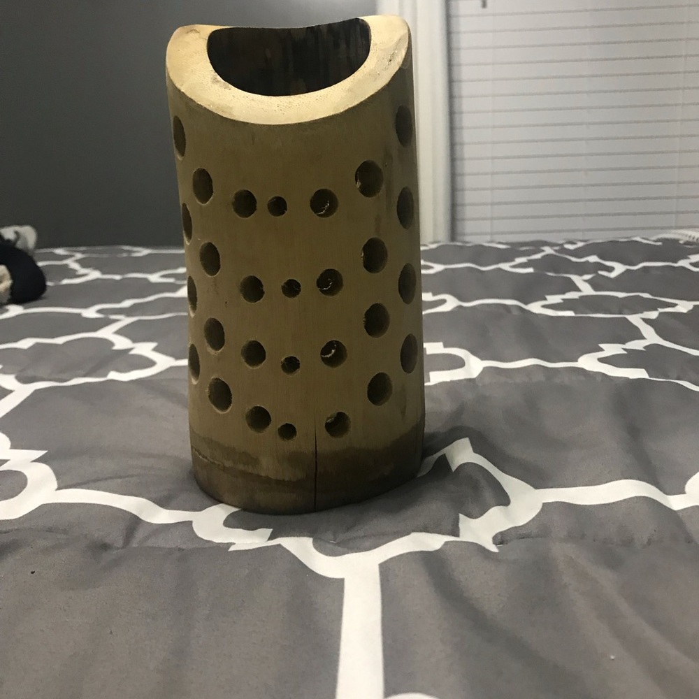 Bamboo phone speaker